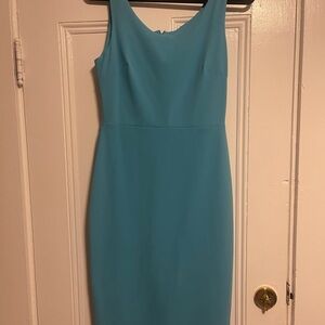 Betsey Johnson Teal Sleeveless Midi Dress